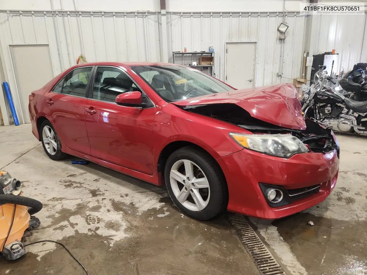 4T1BF1FK8CU570651 2012 Toyota Camry Base