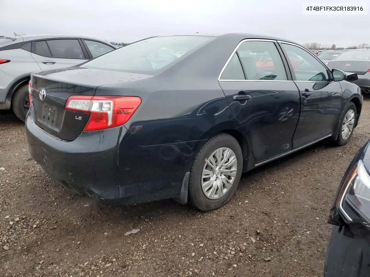 4T4BF1FK3CR183916 2012 Toyota Camry Base