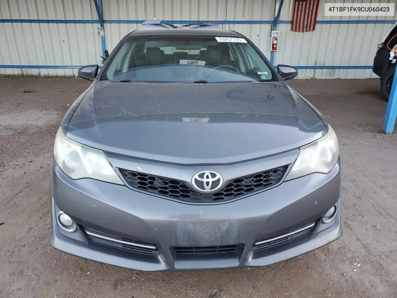 4T1BF1FK9CU060423 2012 Toyota Camry Base