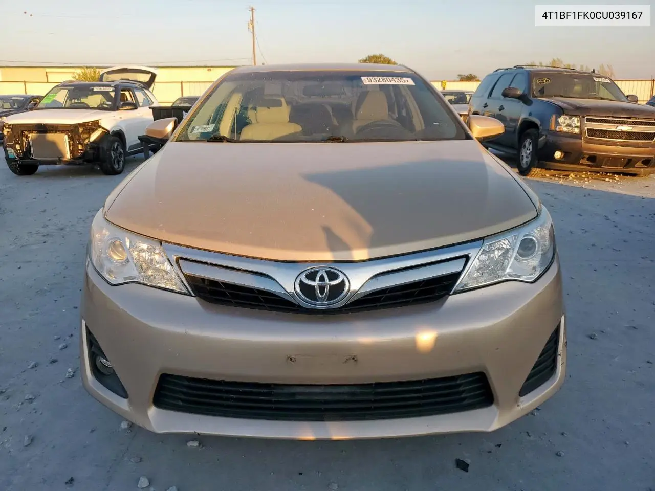 4T1BF1FK0CU039167 2012 Toyota Camry Base