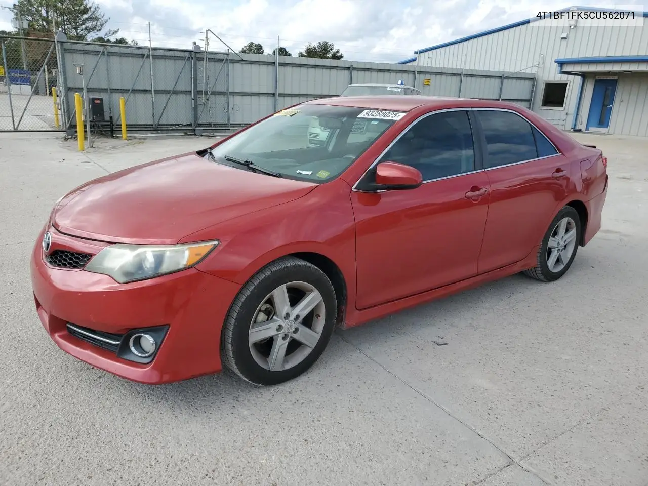 4T1BF1FK5CU562071 2012 Toyota Camry Base