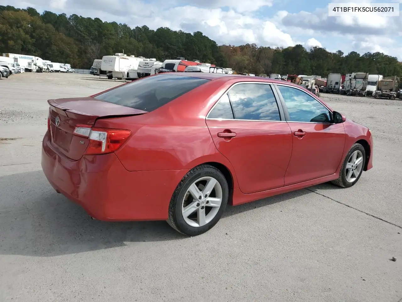 4T1BF1FK5CU562071 2012 Toyota Camry Base