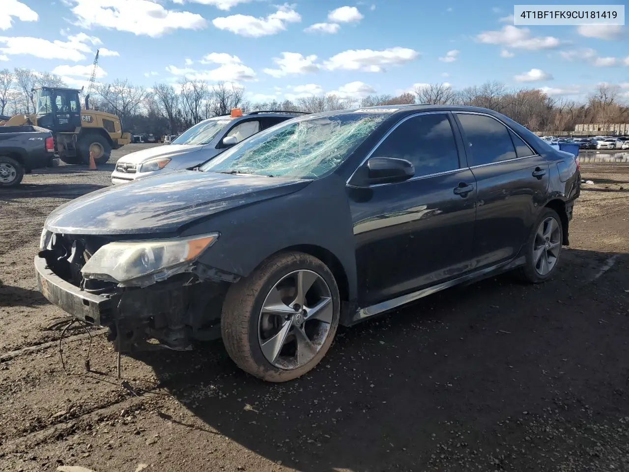 4T1BF1FK9CU181419 2012 Toyota Camry Base
