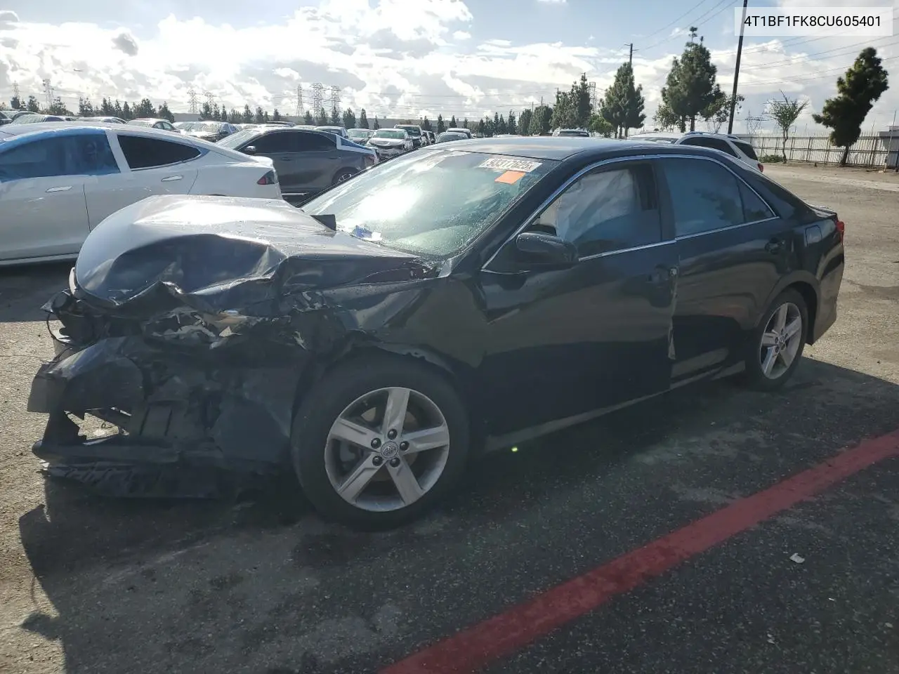 4T1BF1FK8CU605401 2012 Toyota Camry Base