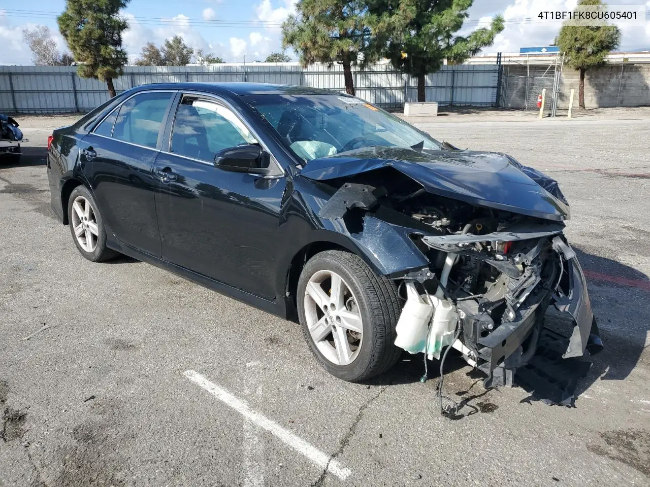 4T1BF1FK8CU605401 2012 Toyota Camry Base