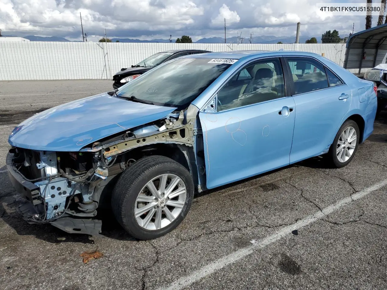 4T1BK1FK9CU515380 2012 Toyota Camry Se