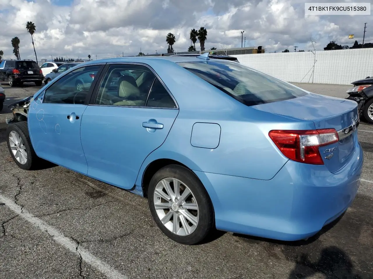 4T1BK1FK9CU515380 2012 Toyota Camry Se