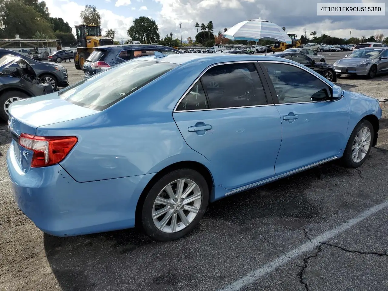 4T1BK1FK9CU515380 2012 Toyota Camry Se