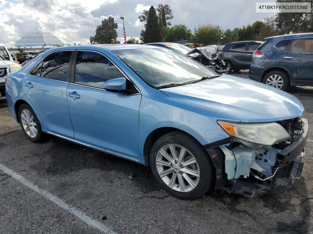 4T1BK1FK9CU515380 2012 Toyota Camry Se