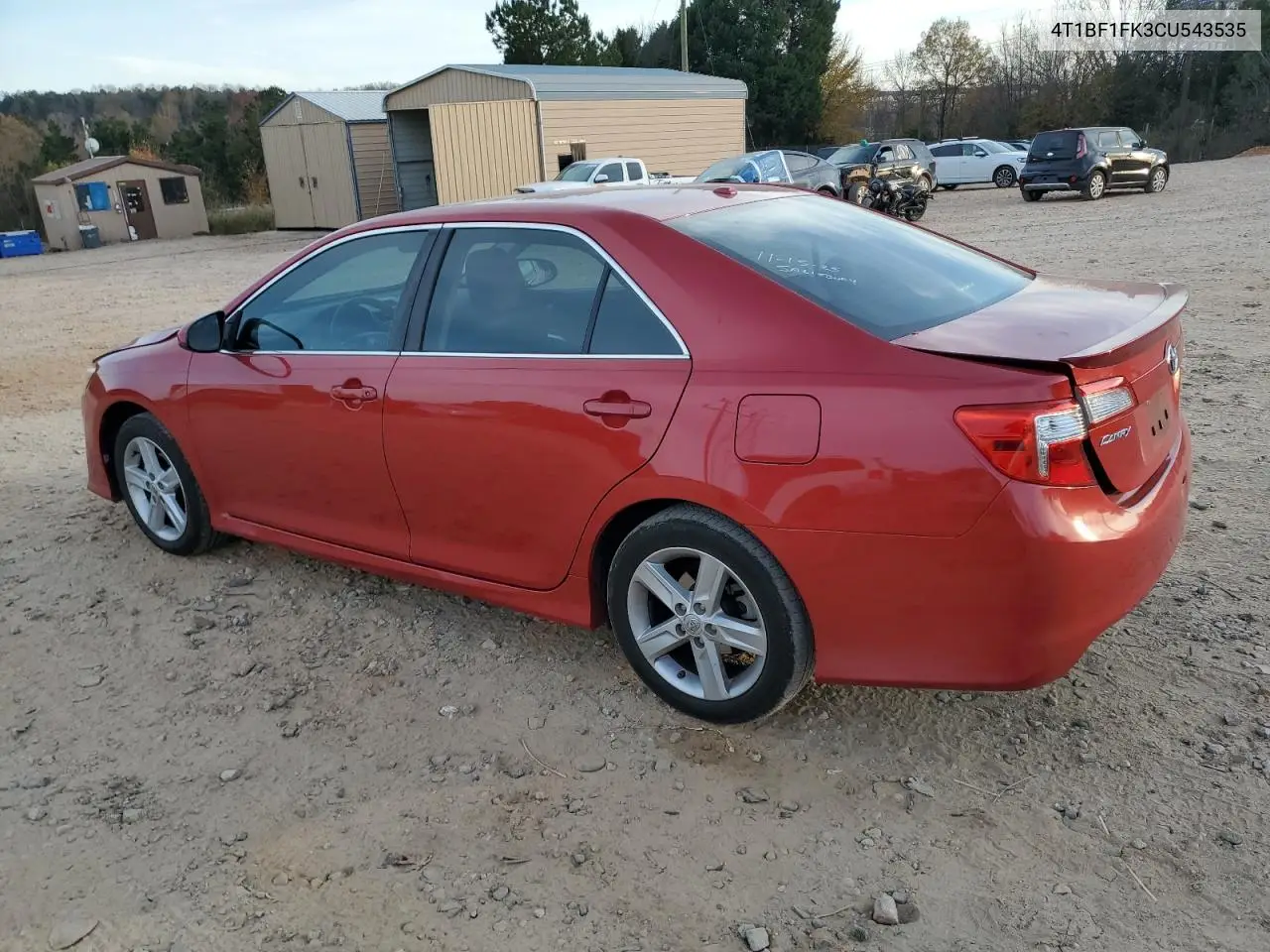 4T1BF1FK3CU543535 2012 Toyota Camry Base