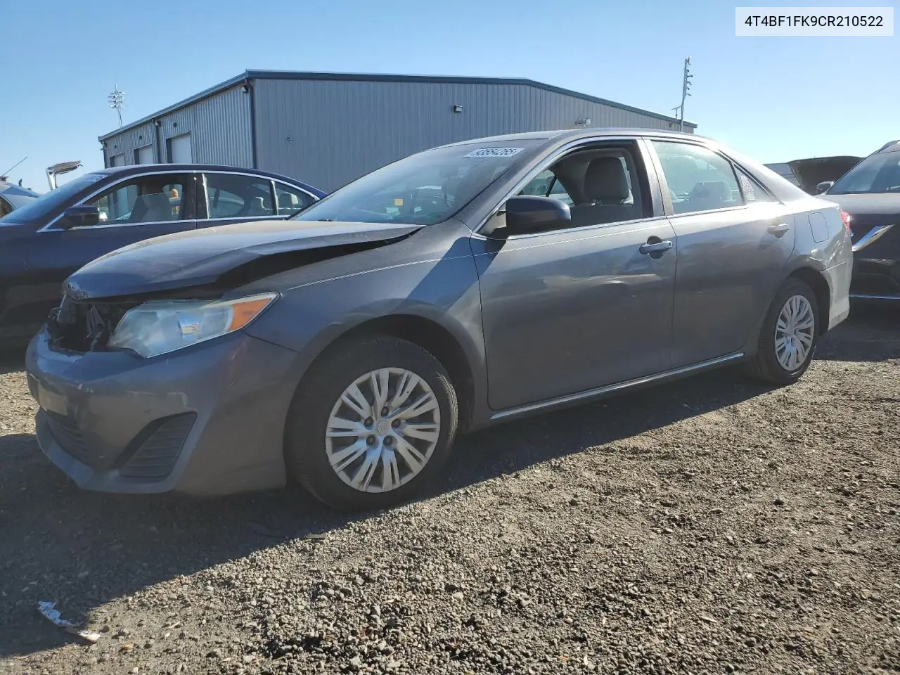 4T4BF1FK9CR210522 2012 Toyota Camry Base