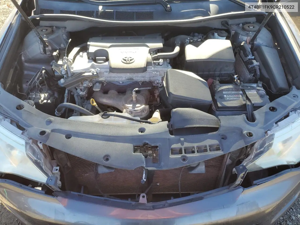 4T4BF1FK9CR210522 2012 Toyota Camry Base