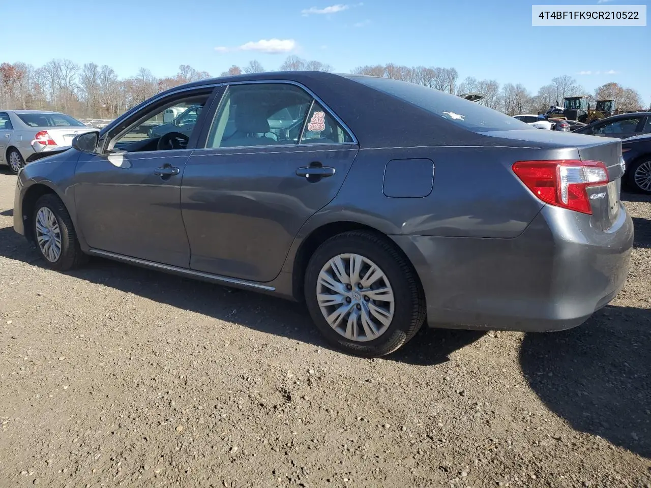 4T4BF1FK9CR210522 2012 Toyota Camry Base