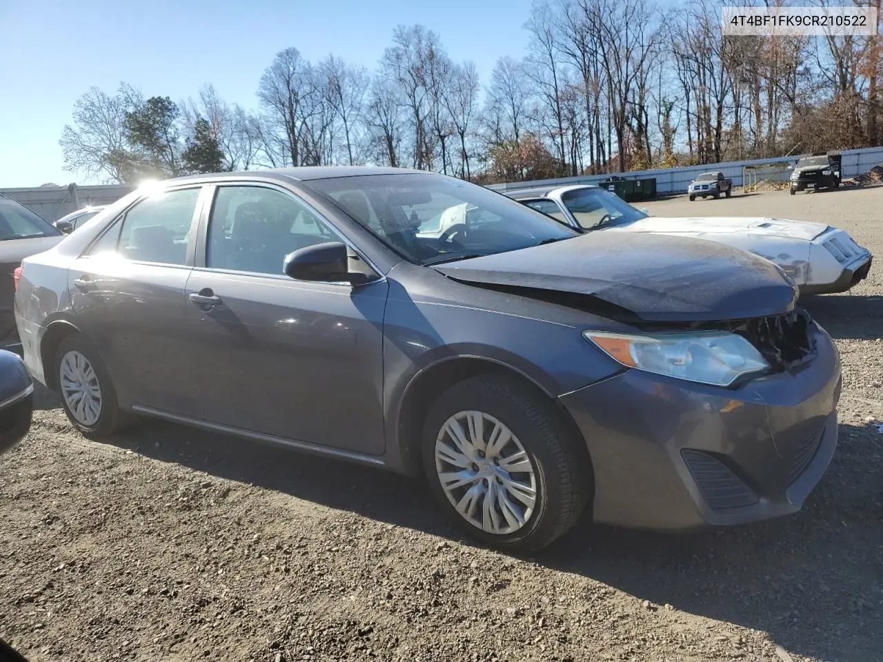 4T4BF1FK9CR210522 2012 Toyota Camry Base