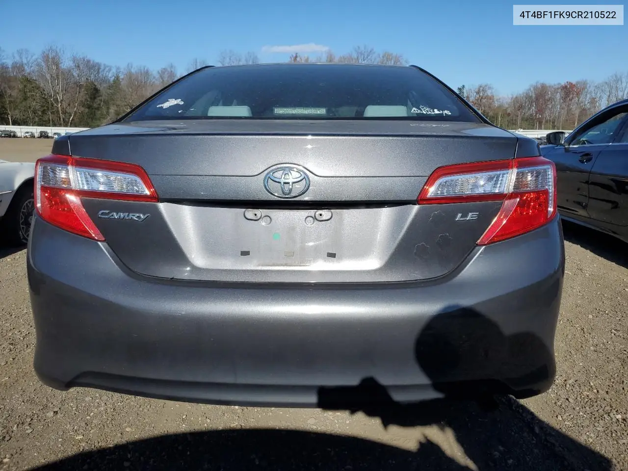 4T4BF1FK9CR210522 2012 Toyota Camry Base