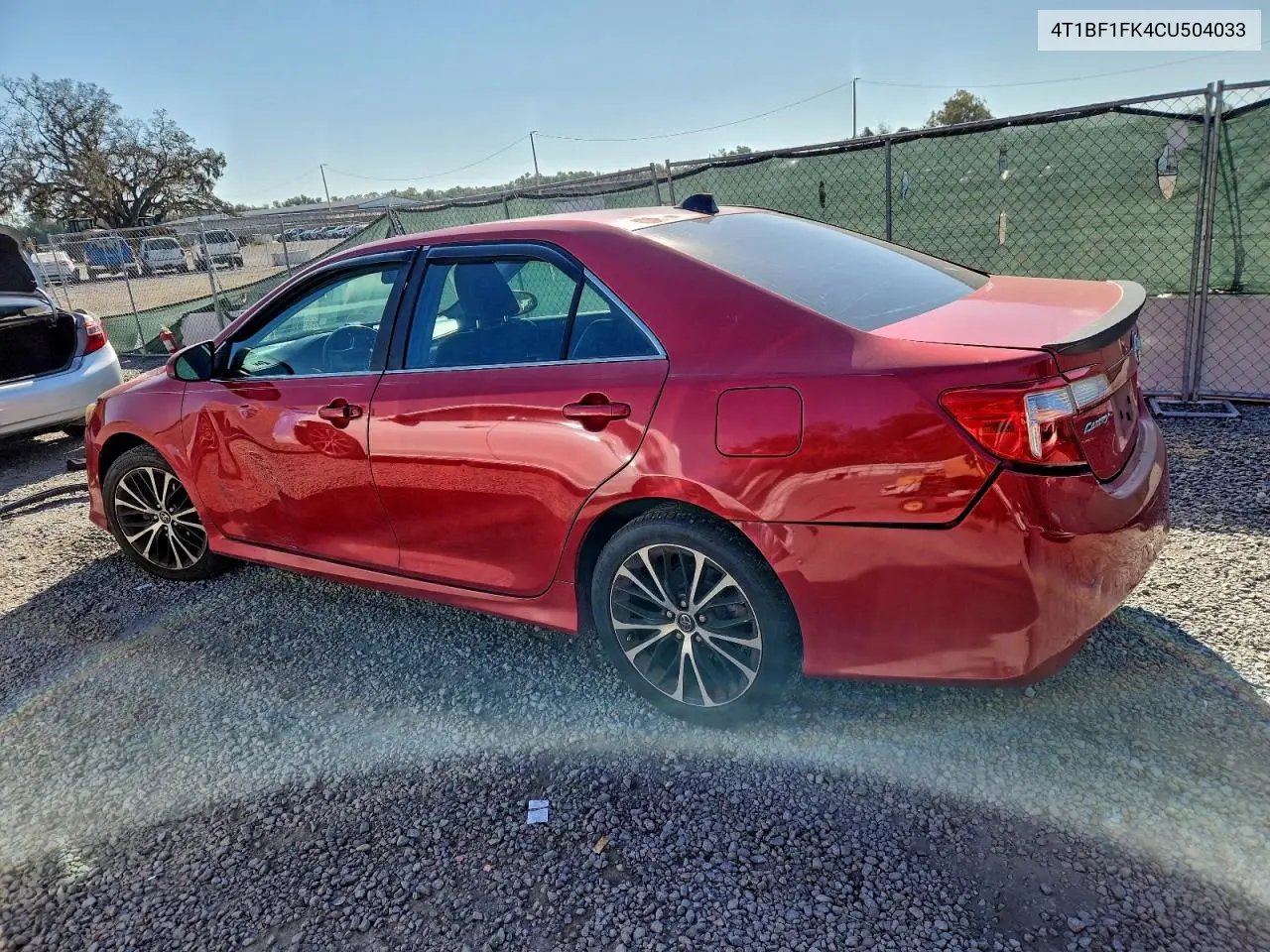 4T1BF1FK4CU504033 2012 Toyota Camry Base