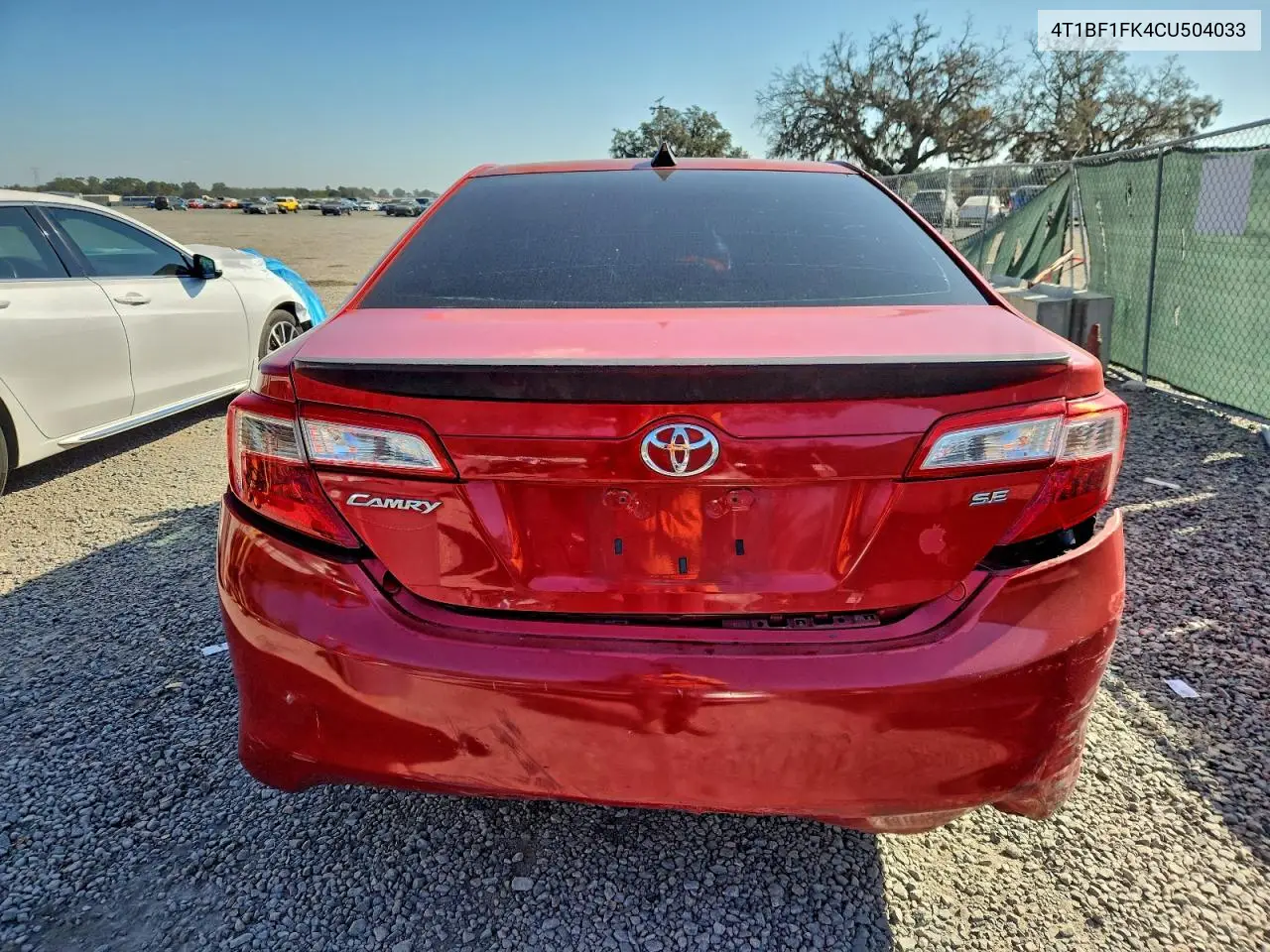 4T1BF1FK4CU504033 2012 Toyota Camry Base