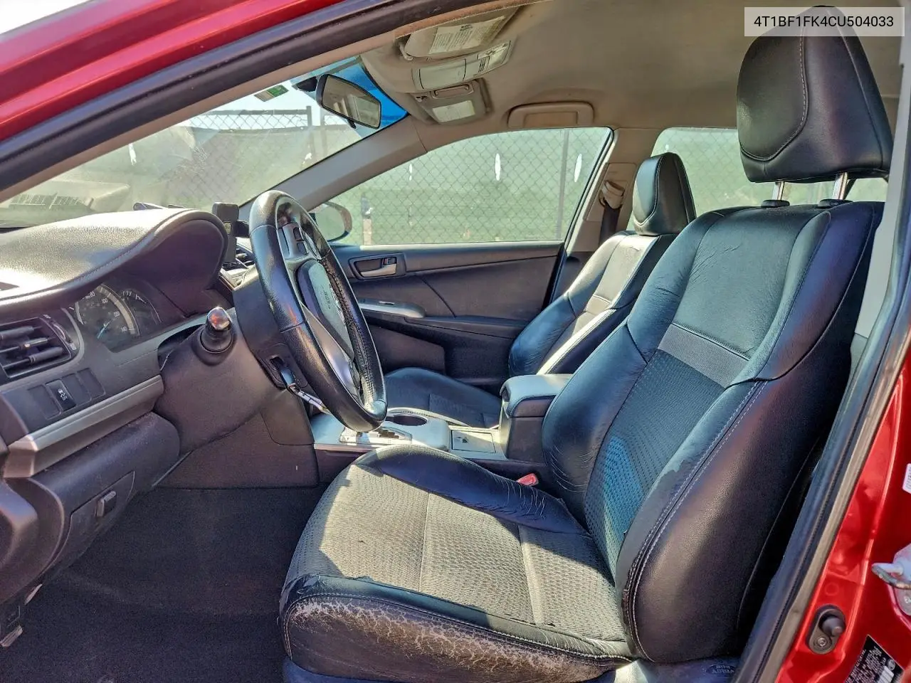 4T1BF1FK4CU504033 2012 Toyota Camry Base