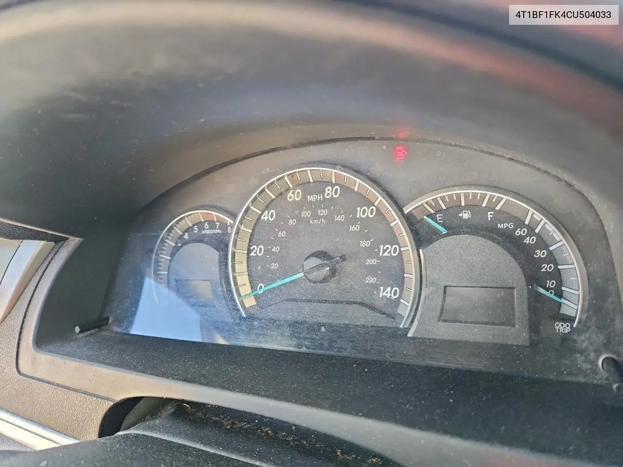 4T1BF1FK4CU504033 2012 Toyota Camry Base