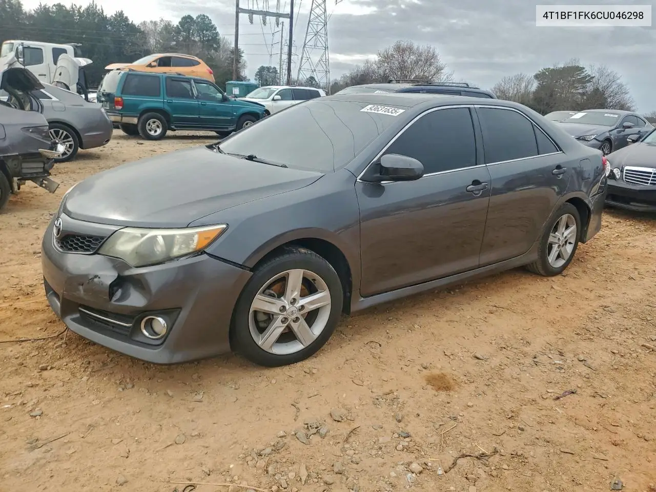 4T1BF1FK6CU046298 2012 Toyota Camry Base