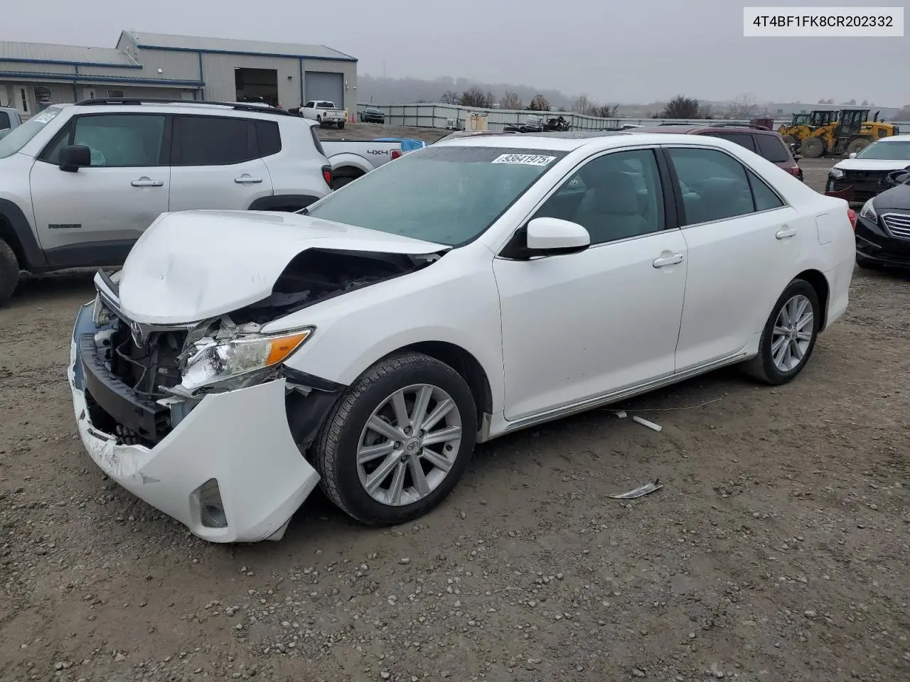 4T4BF1FK8CR202332 2012 Toyota Camry Base