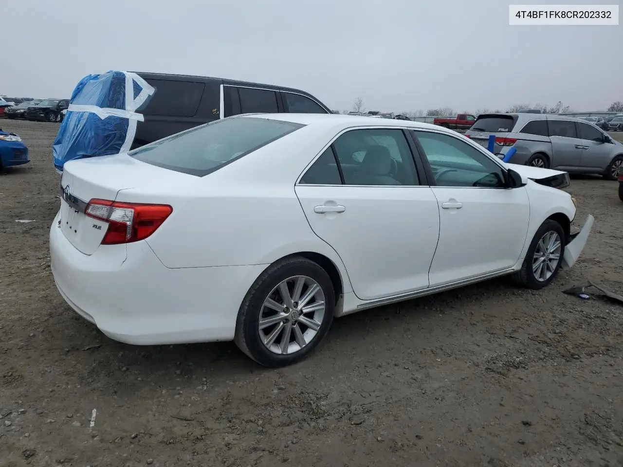 4T4BF1FK8CR202332 2012 Toyota Camry Base