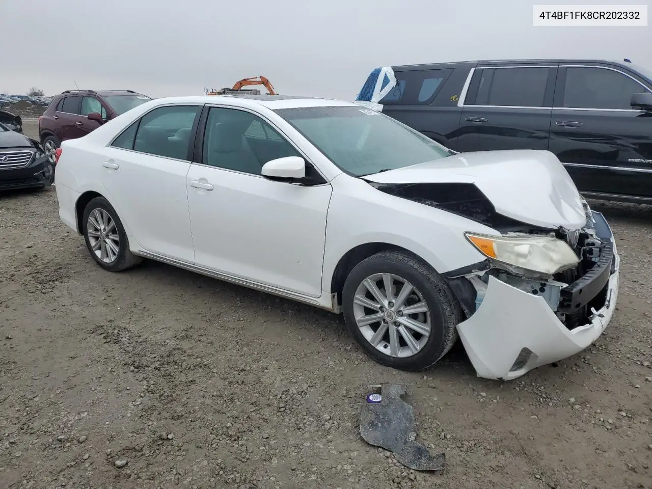 4T4BF1FK8CR202332 2012 Toyota Camry Base