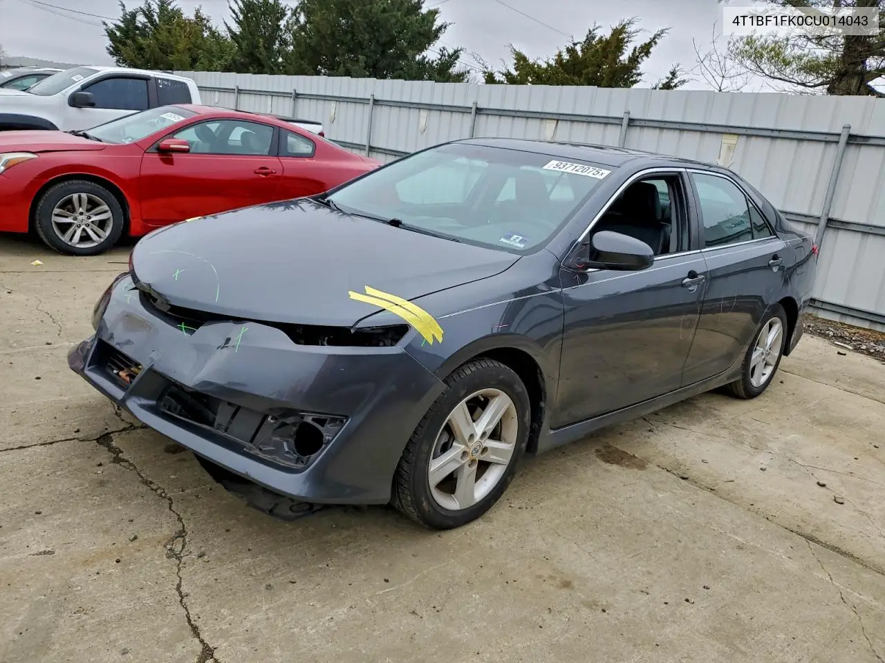 4T1BF1FK0CU014043 2012 Toyota Camry Base