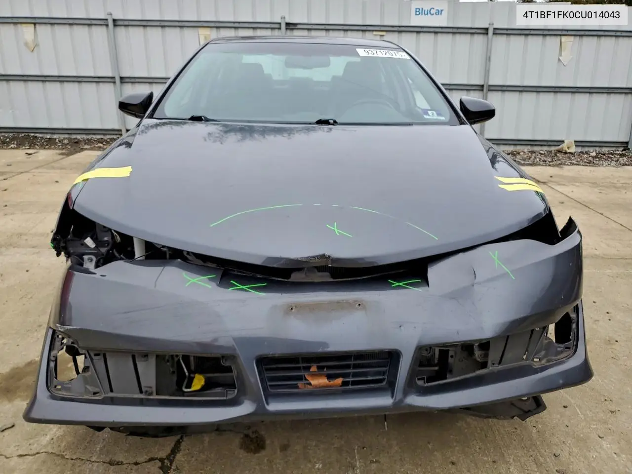 4T1BF1FK0CU014043 2012 Toyota Camry Base