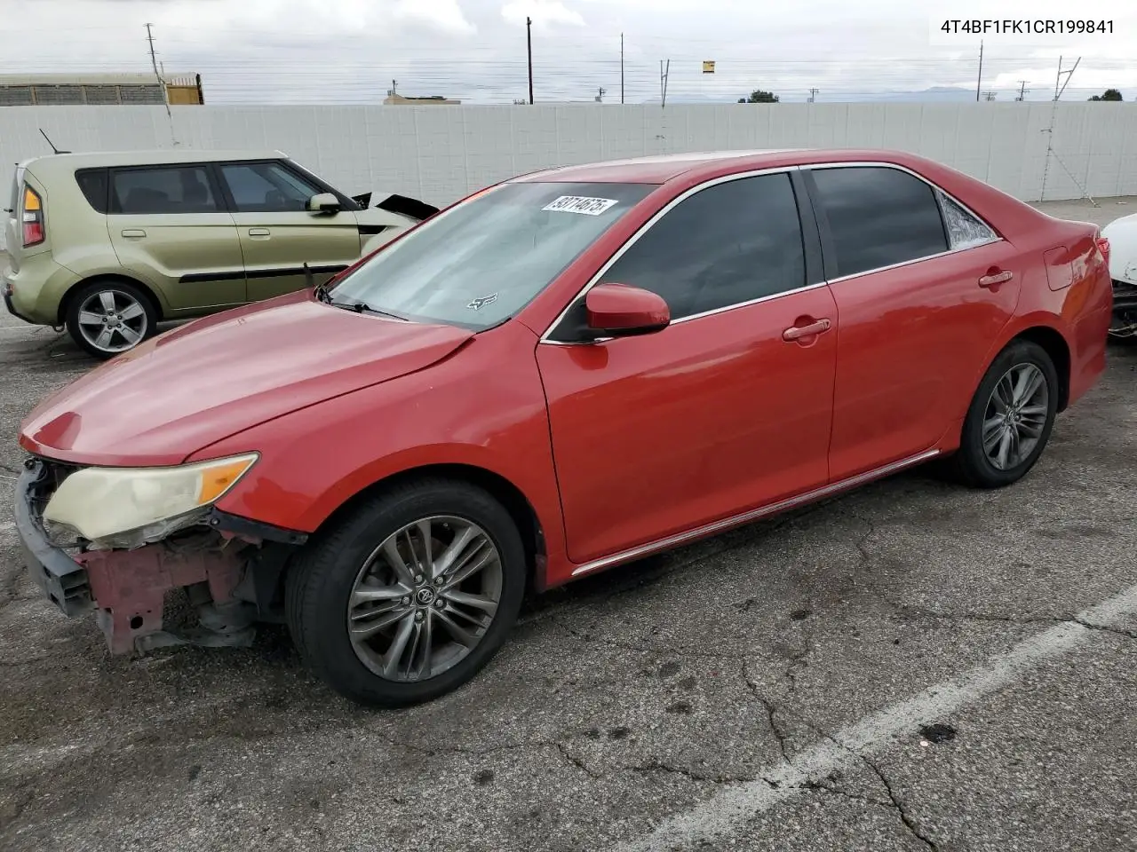 4T4BF1FK1CR199841 2012 Toyota Camry Base