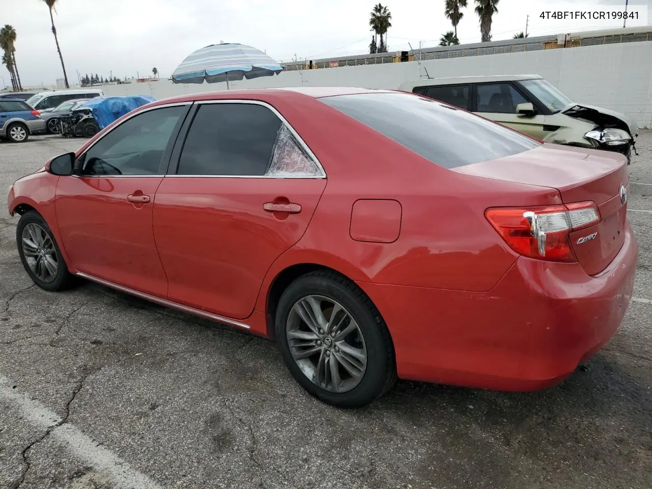 4T4BF1FK1CR199841 2012 Toyota Camry Base
