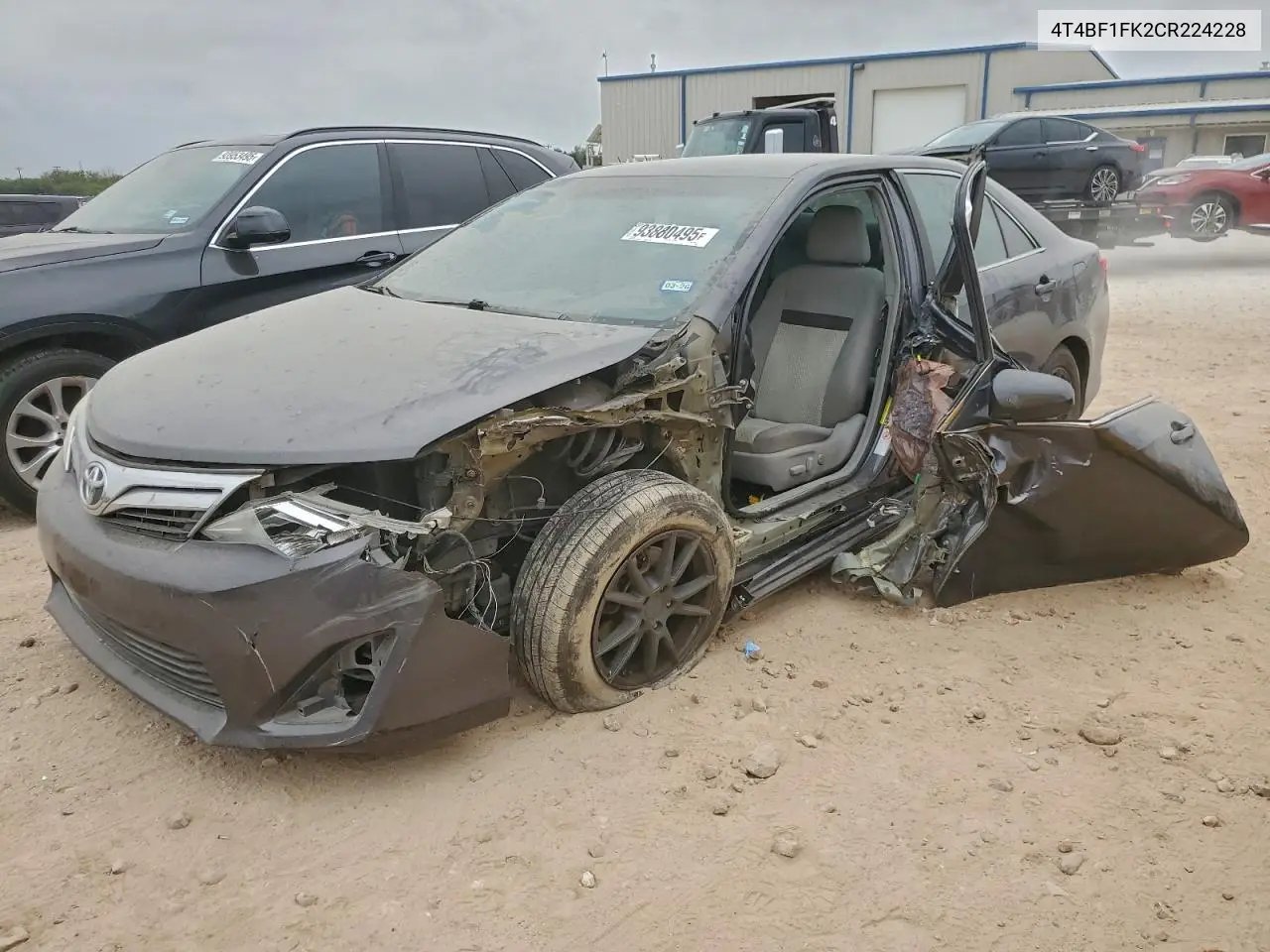 4T4BF1FK2CR224228 2012 Toyota Camry Base