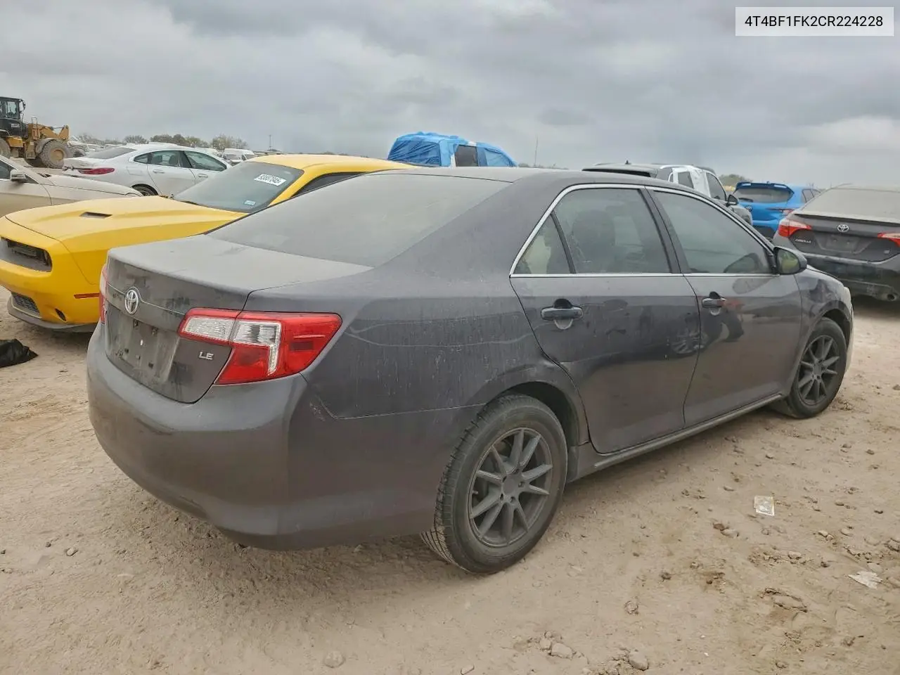 4T4BF1FK2CR224228 2012 Toyota Camry Base