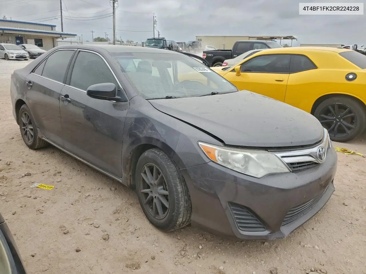 4T4BF1FK2CR224228 2012 Toyota Camry Base