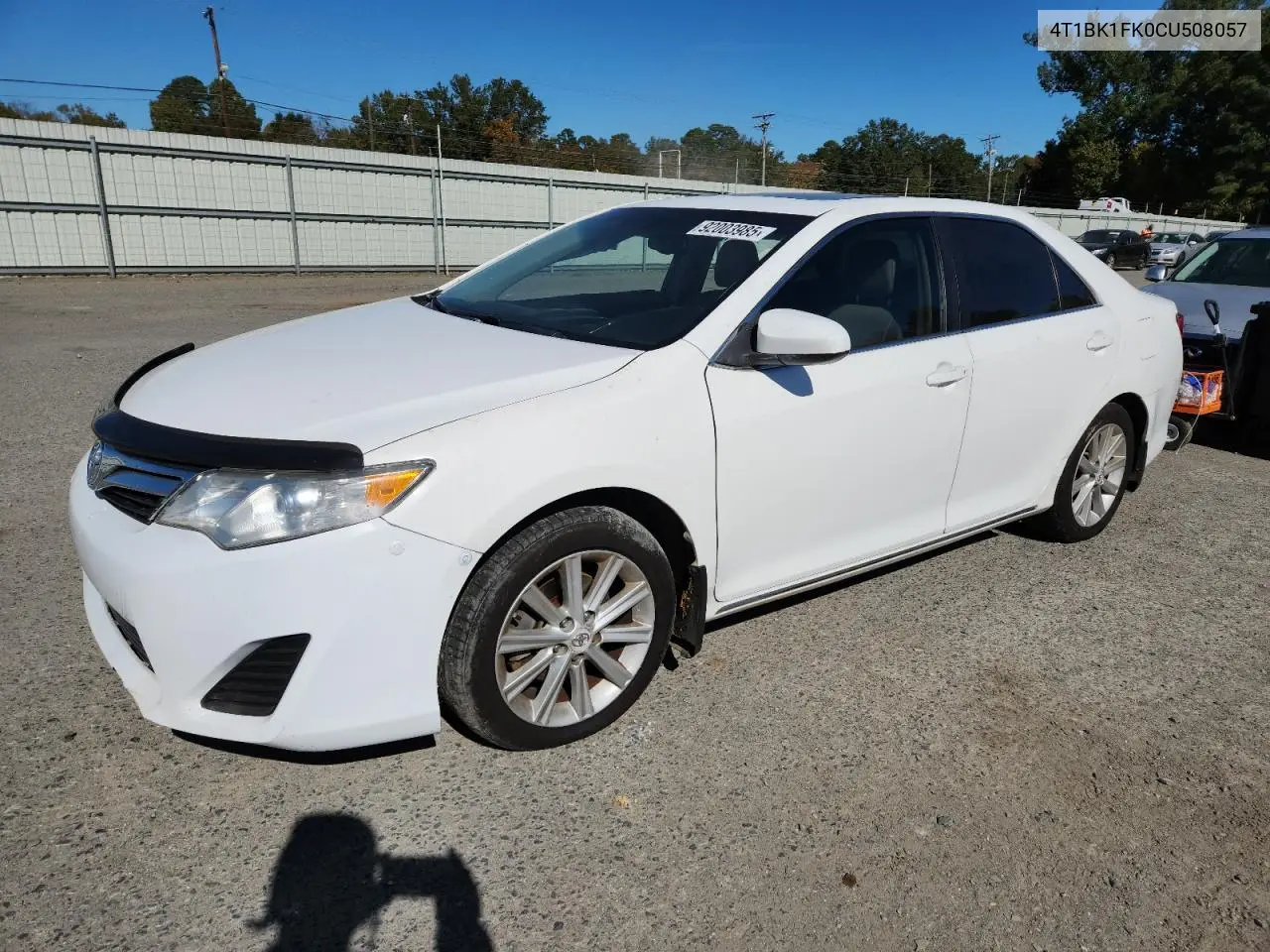4T1BK1FK0CU508057 2012 Toyota Camry Se