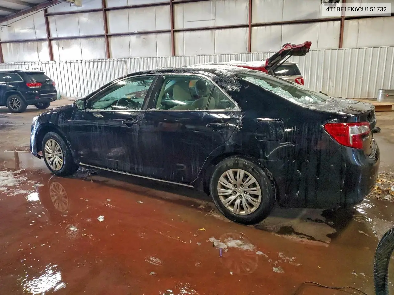 4T1BF1FK6CU151732 2012 Toyota Camry Base
