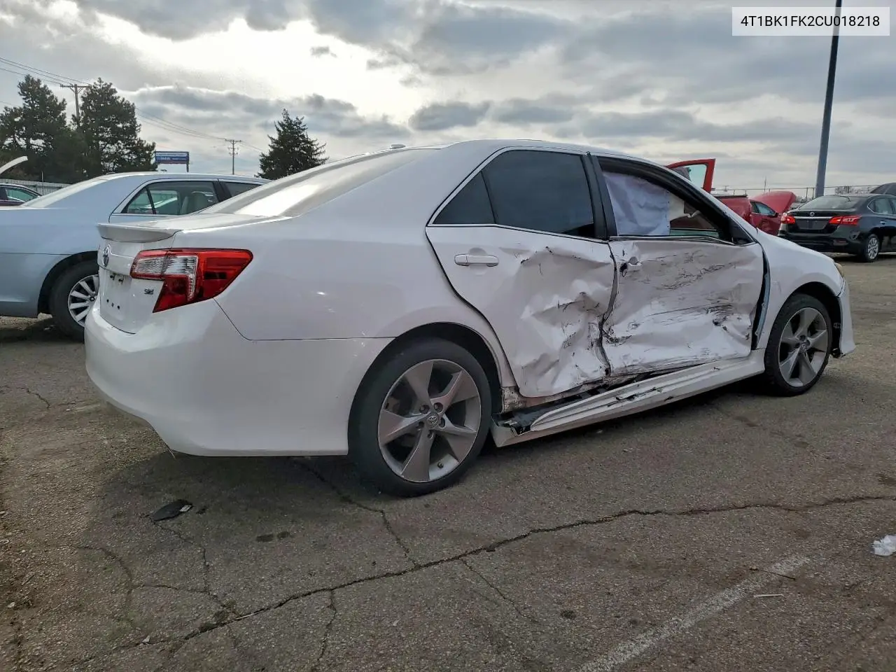 4T1BK1FK2CU018218 2012 Toyota Camry Se