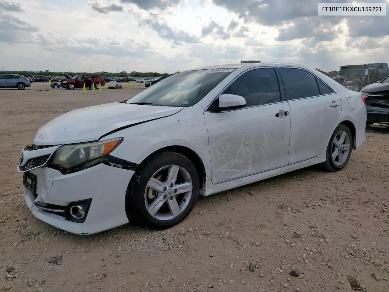 4T1BF1FKXCU159221 2012 Toyota Camry Base
