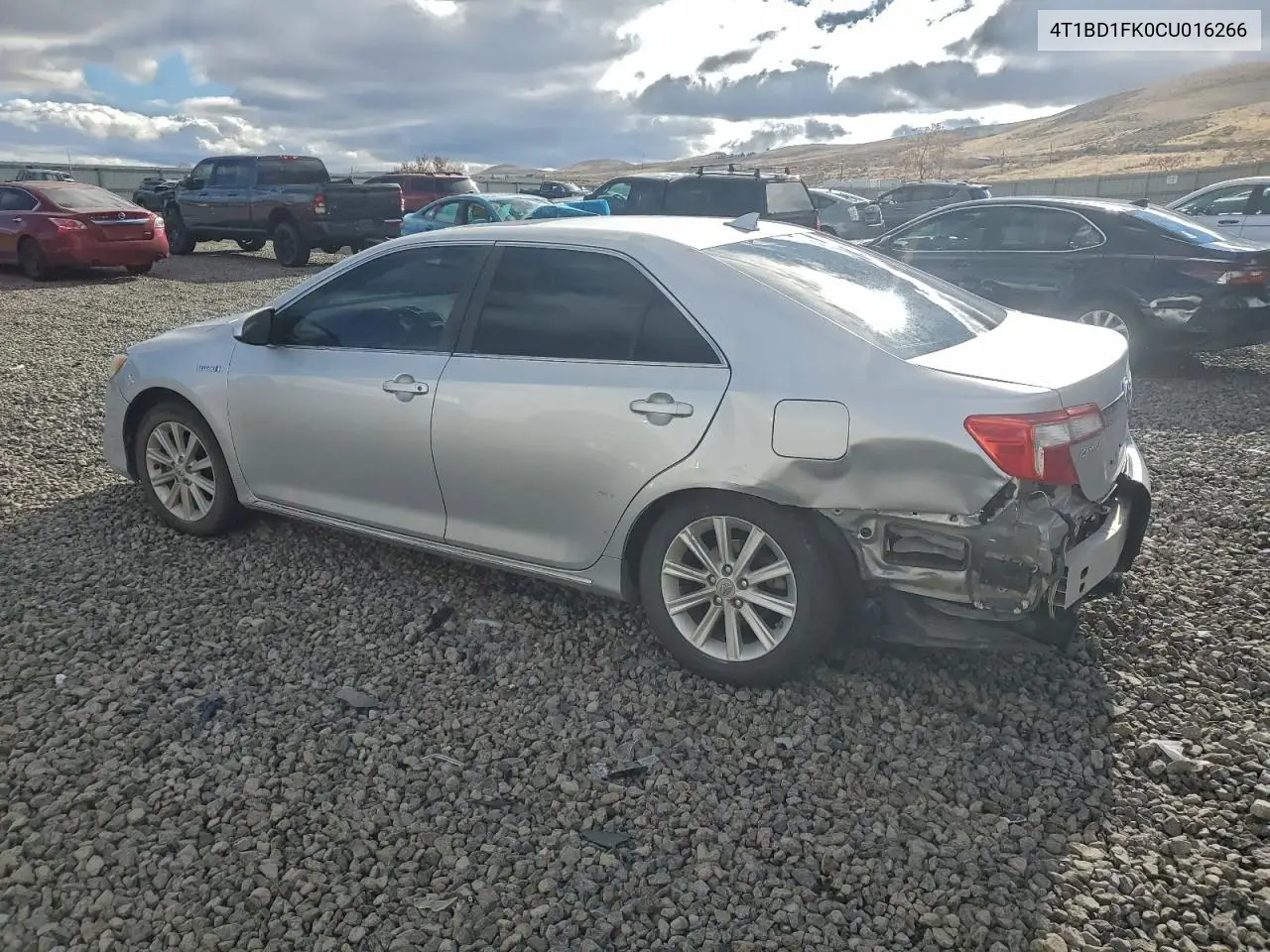 4T1BD1FK0CU016266 2012 Toyota Camry Hybrid
