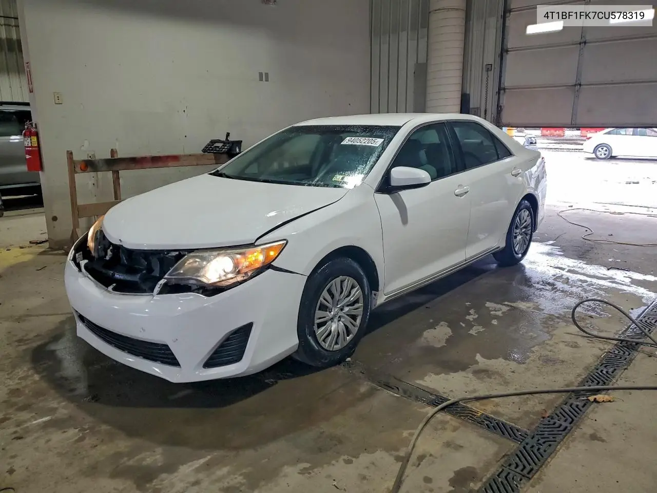 4T1BF1FK7CU578319 2012 Toyota Camry Base