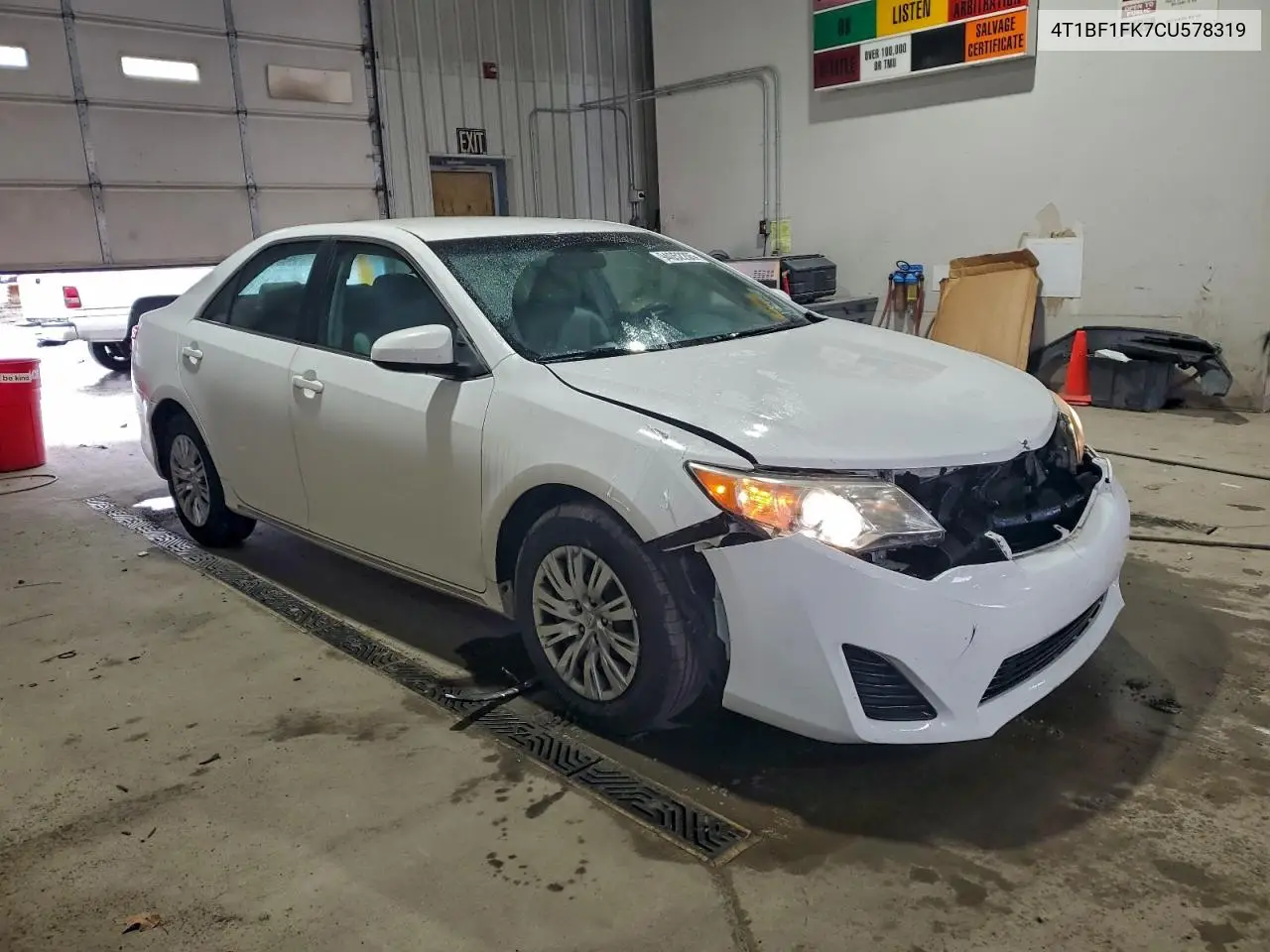 4T1BF1FK7CU578319 2012 Toyota Camry Base