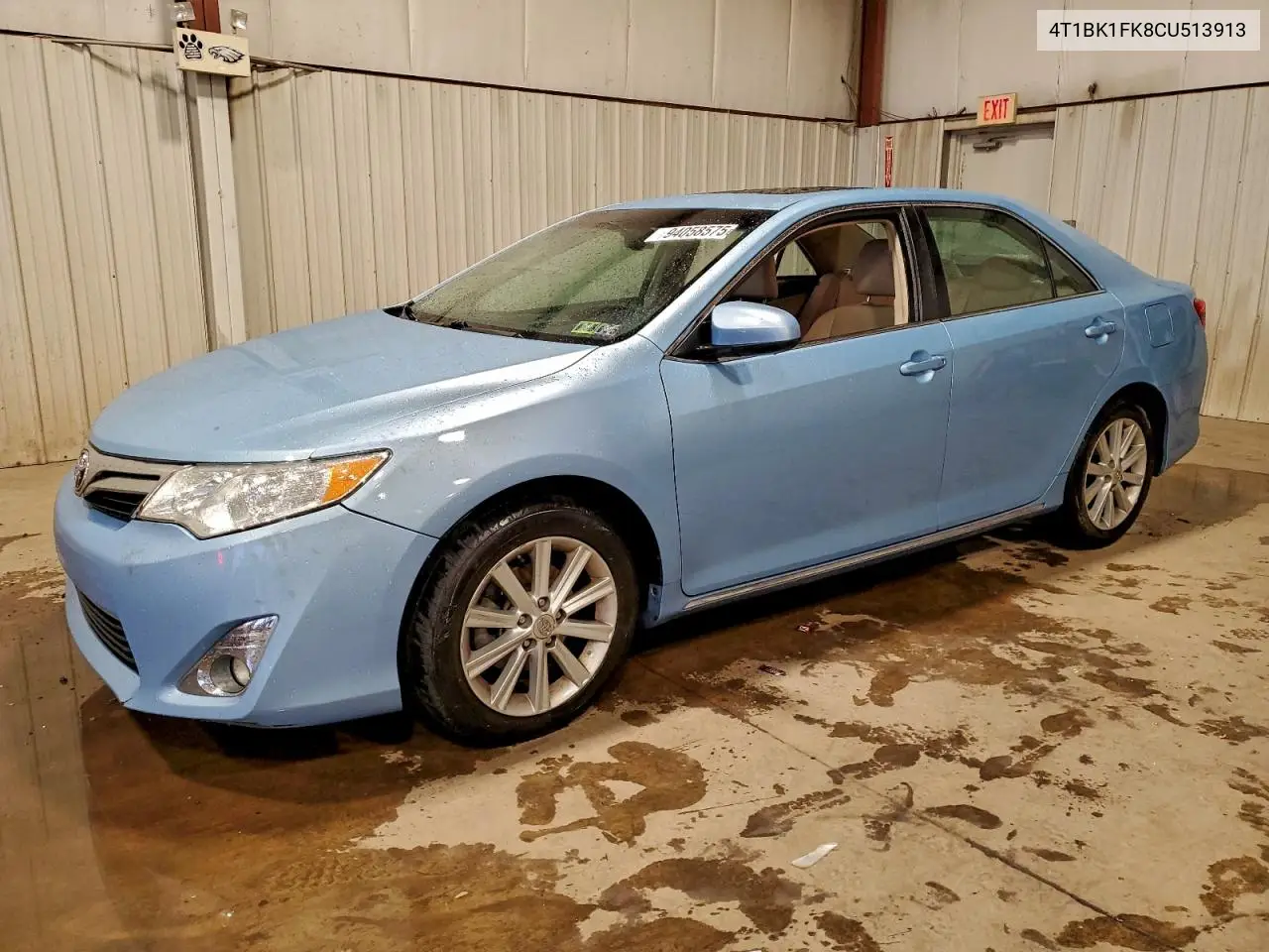 4T1BK1FK8CU513913 2012 Toyota Camry Se