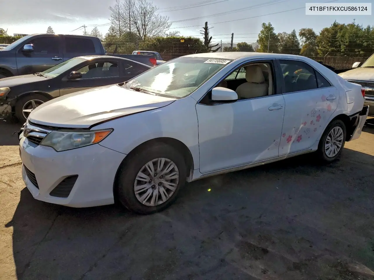 4T1BF1FKXCU586124 2012 Toyota Camry Base