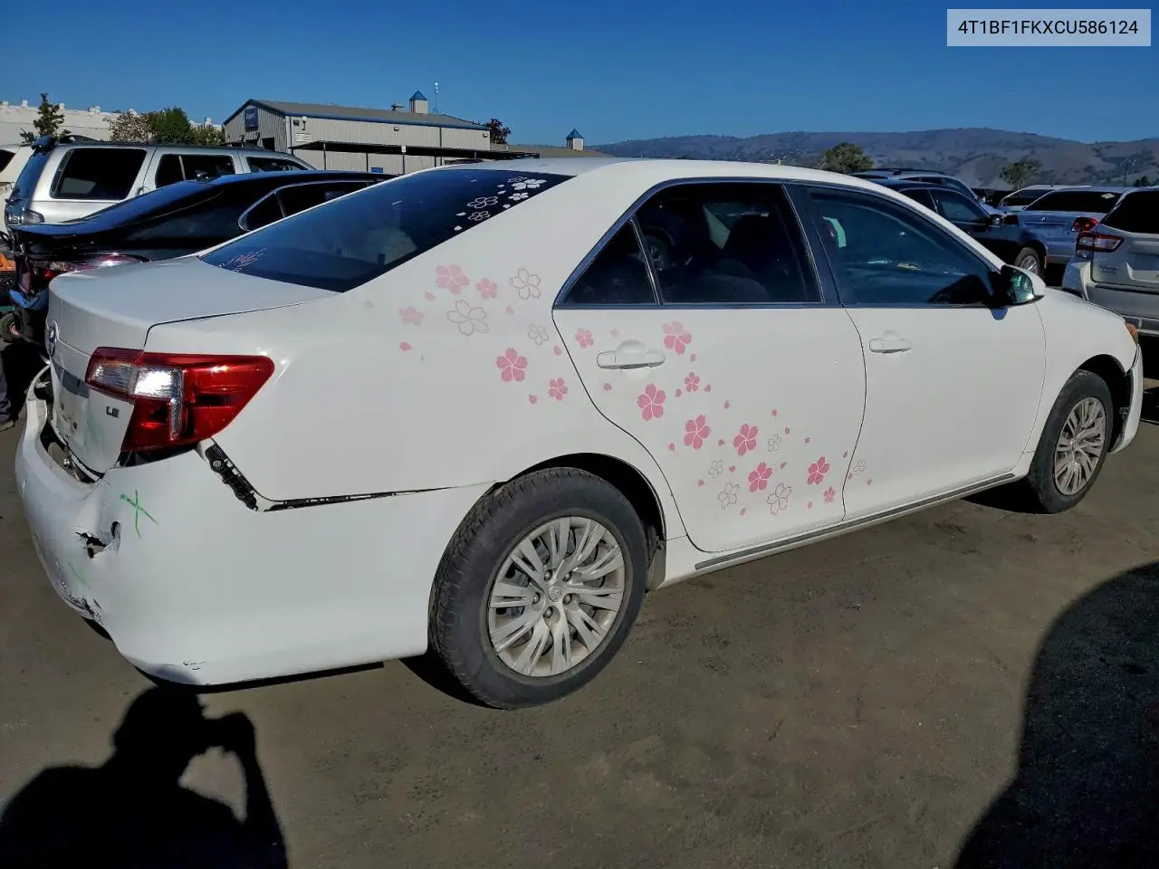 4T1BF1FKXCU586124 2012 Toyota Camry Base