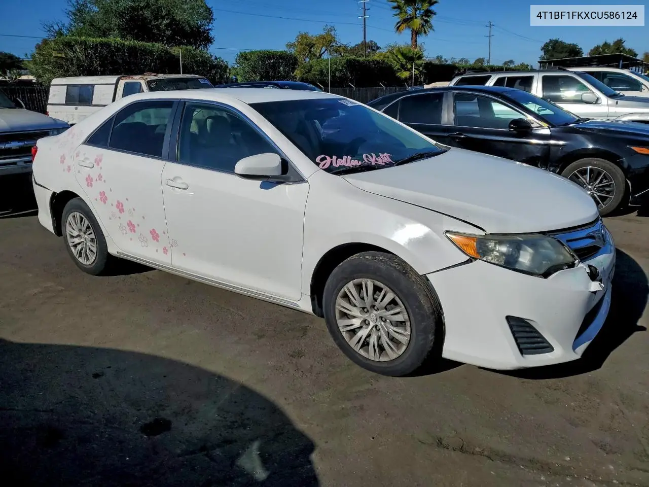 4T1BF1FKXCU586124 2012 Toyota Camry Base