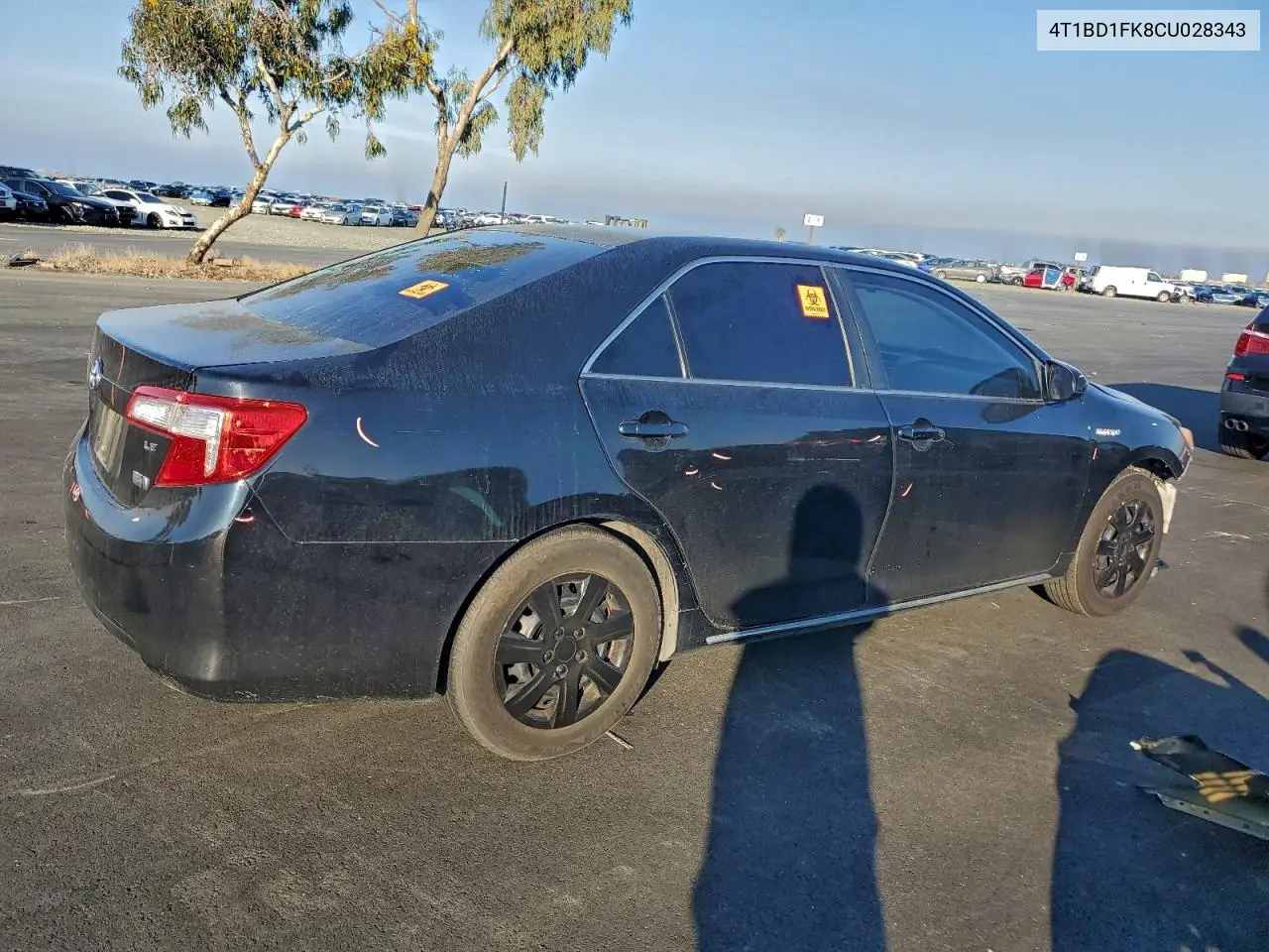 4T1BD1FK8CU028343 2012 Toyota Camry Hybrid