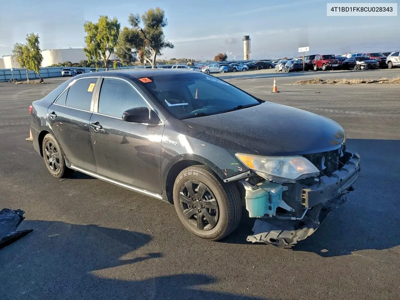 4T1BD1FK8CU028343 2012 Toyota Camry Hybrid
