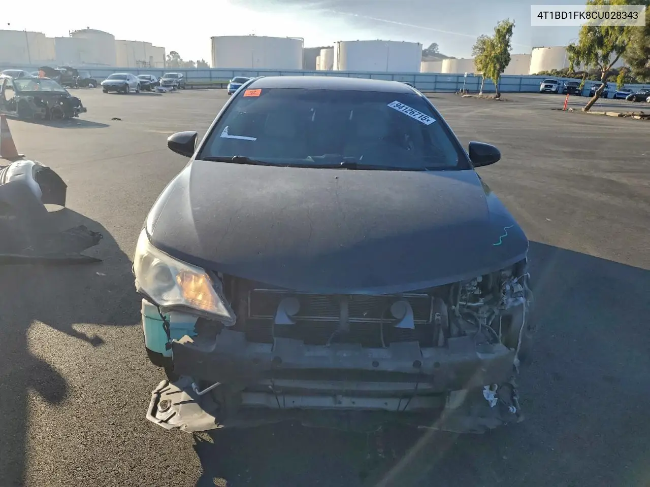 4T1BD1FK8CU028343 2012 Toyota Camry Hybrid