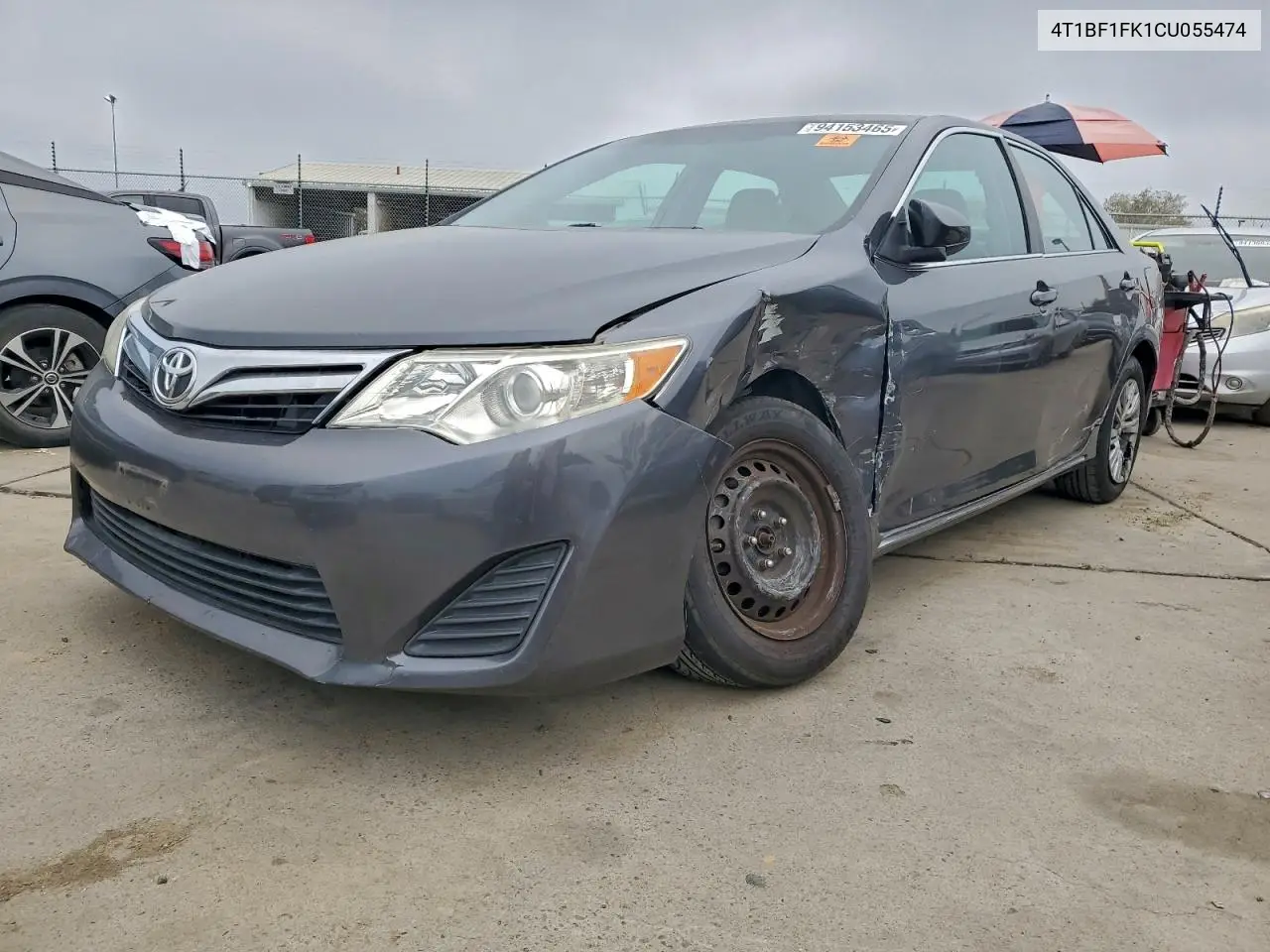 4T1BF1FK1CU055474 2012 Toyota Camry Base