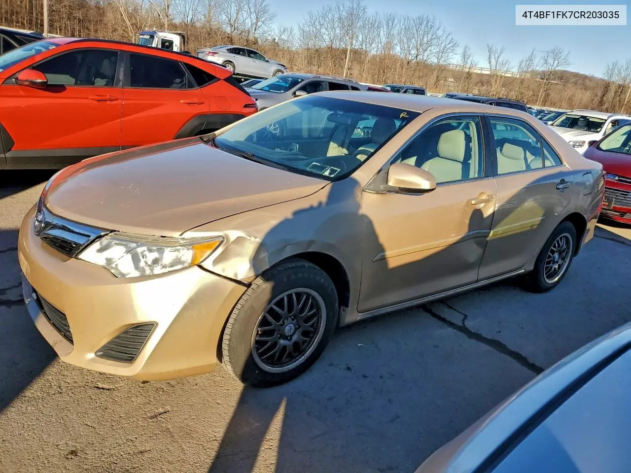 4T4BF1FK7CR203035 2012 Toyota Camry Base